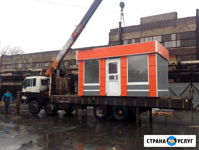 Манипулятор, перевозка негабарит, бытовки, бани Челябинск - изображение 1