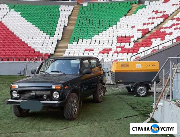 Компрессор с отбойными молотками в аренду Казань - изображение 1