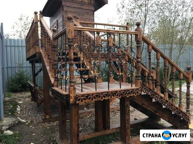 Детские площадки из дерева Агалатово - изображение 1