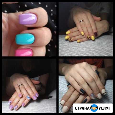 Маникюр, покрытие гель - лаком, наращивание ногтей Полтавская - изображение 1