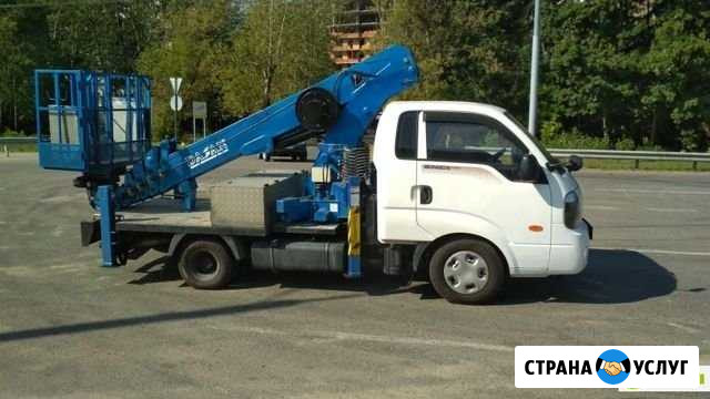 Услуги автовышки 21 м Омск - изображение 1