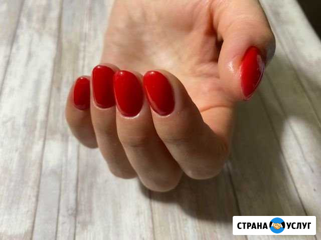 Комби маникюр + покрытие гель-лаком Курск - изображение 1