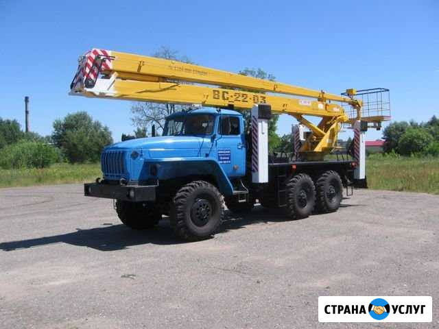 Услуги автовышки вездехода Красноярск - изображение 1