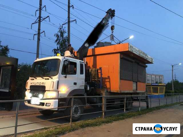 Услуги манипулятора.Аренда манипулятора Стрела 21м Петрозаводск - изображение 1