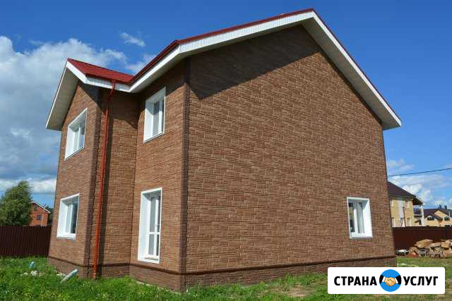 Фасадные панели (цокольные панели) монтаж Бор - изображение 1