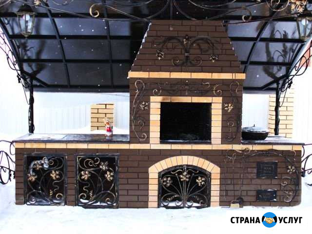 Печь с барбекю Ижевск - изображение 1