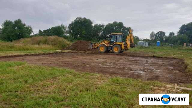 Аренда экскаватор погрузчик планировщик JCB Калининград - изображение 1