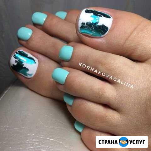 Аппаратный и комбпедикюр покрытие гель-лак. Все ин Железногорск - изображение 1