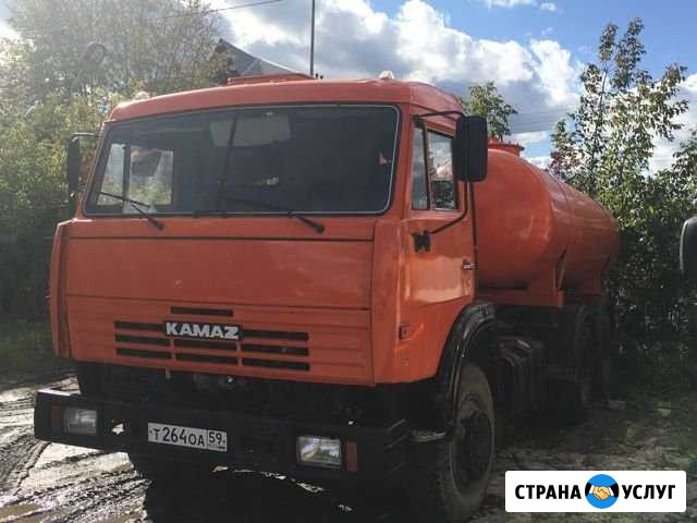 Услуги ассенизатора Газ 4,5 м.3; Камаз10 м.3 Тюмень - изображение 1