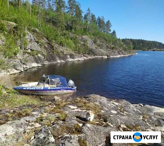 Прогулка на катере, Ладожские шхеры, рыбалка Лахденпохья - изображение 1
