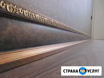 Установка плинтусов,интерьерных багетов Владикавказ - изображение 1