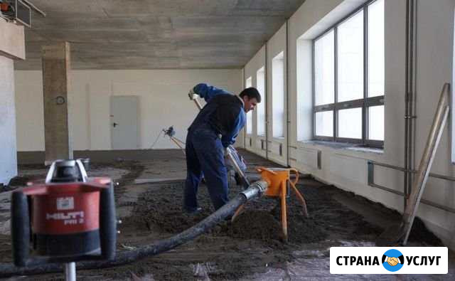 Стяжка пола за 1 день. Механизированная Губкин - изображение 1