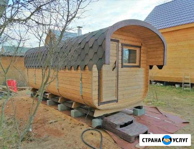 Баня-квадробочка модель 550 с козырьком Сыктывкар - изображение 1