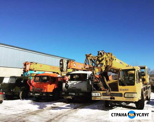 Аренда автокрана от 5 до 50 тонн грузоподъёмностью Ставрополь - изображение 1