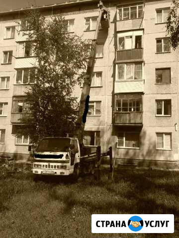 Аренда.Услуги японской автовышки 15 метров лично Новосибирск - изображение 1
