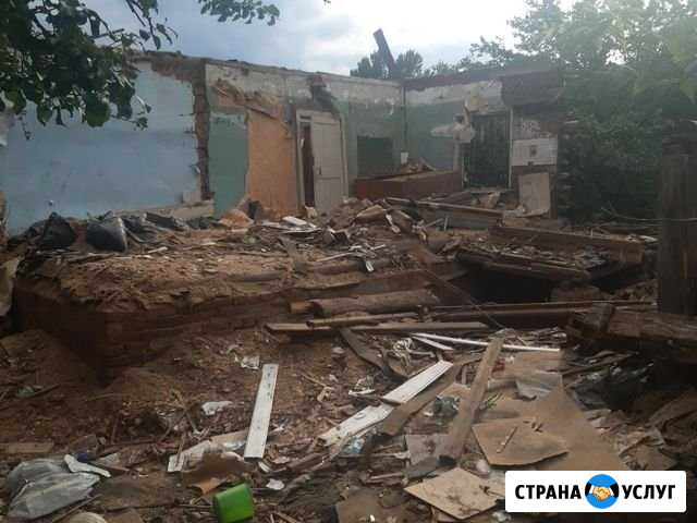 Снос домов бань уборка территорий разнорабочии Самара - изображение 1