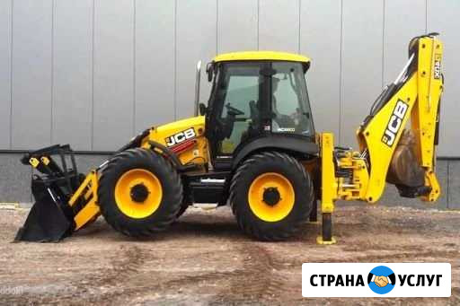 Услуги экскаватора-погрузчика JSB 4CX Старый Оскол - изображение 1