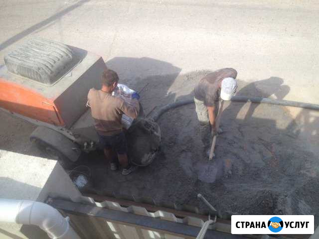 Стяжка пола (заливка) на тёплый пол Севастополь - изображение 1