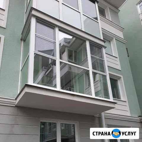 Остекление балконов и установка пвх окон Киров - изображение 1
