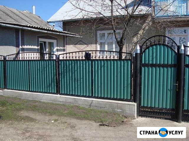 Монтаж забора, фасада, кровли Под Ключ Омск - изображение 1