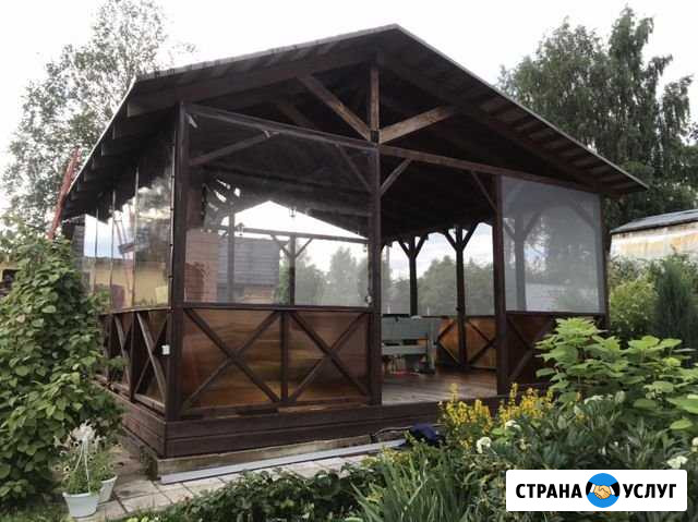 Монтаж окон для беседок и террас Ярославль - изображение 1