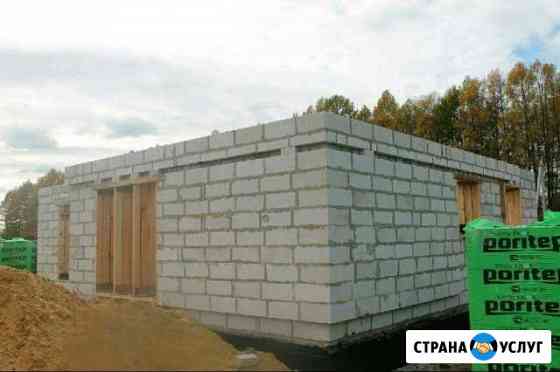 Каркас,газобетон,керамика,шлакоблок,брус Щекино