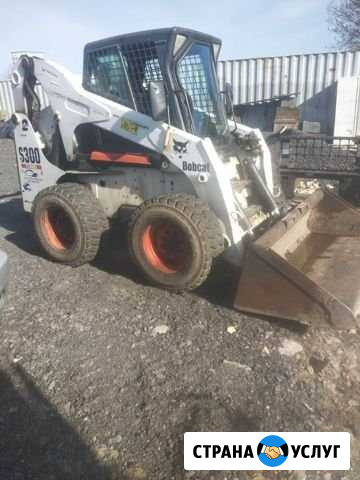 Аренда мини погрузчика bobcat S300 Гатчина - изображение 1