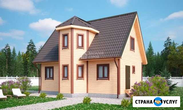 Двухэтажный дом из бруса 9х6 м Лобня - изображение 1