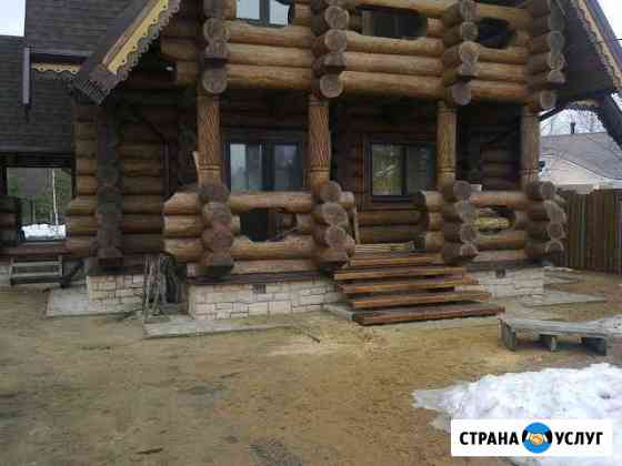 Строительство домов, бань, сараев, гаражей, дренаж Гатчина