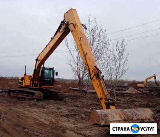 Аренда Длиннорукого экскаватора гусеничного Самара