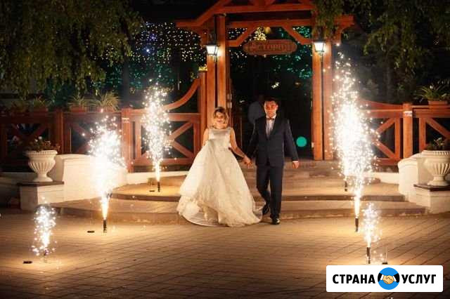 Холодные фонтаны на свадьбу Воронеж - изображение 1