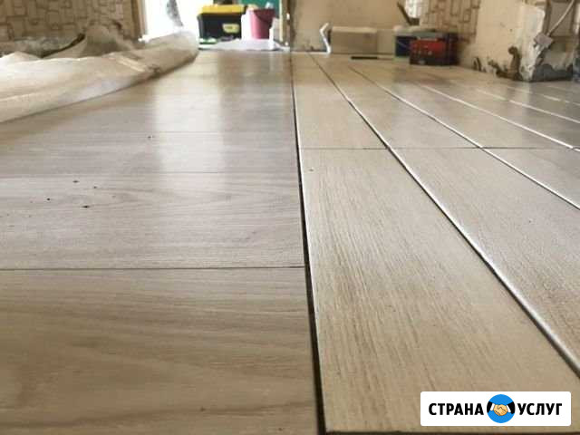 Укладка ламината монтаж напольных покрытий всех ви Хабаровск - изображение 1