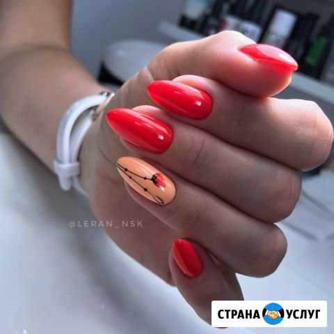 Маникюр. Покрытие гель-лаками luxio Новосибирск - изображение 1