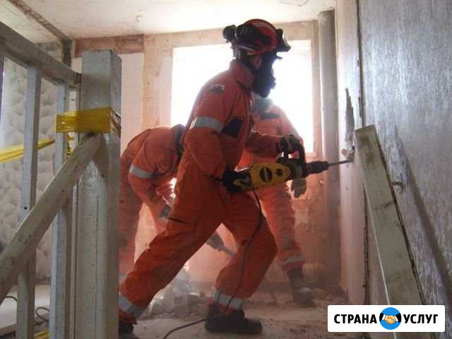 Демонтаж Снос Вывоз Вынос Мусора Стены полы строен Уфа - изображение 1