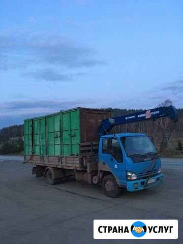 Услуги Монипулятора isuzu 5 тонн Уфа - изображение 1