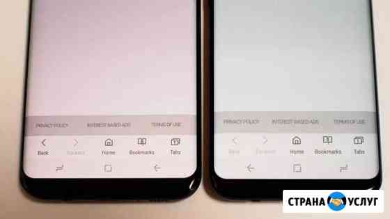 Убрать засветы выгорания samsung galaxy Новосибирск