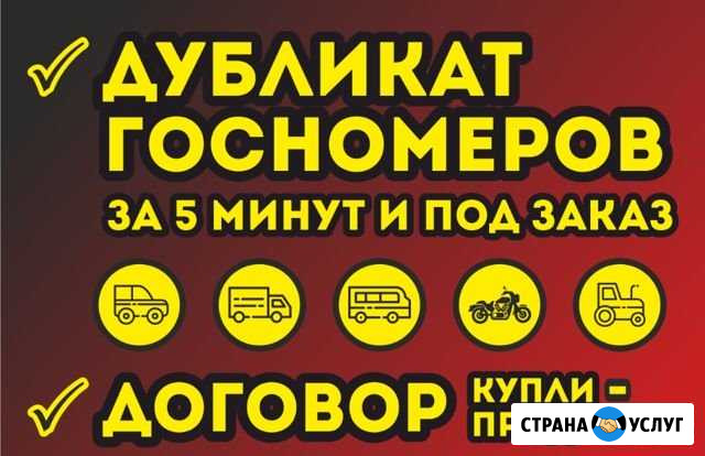 Изготовление дубликатов гос номеров на все виды тр Удомля - изображение 1