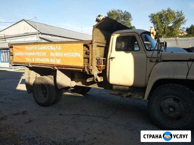 Услуги самосвала,грузчиков. Вывоз строительного му Тюмень - изображение 1