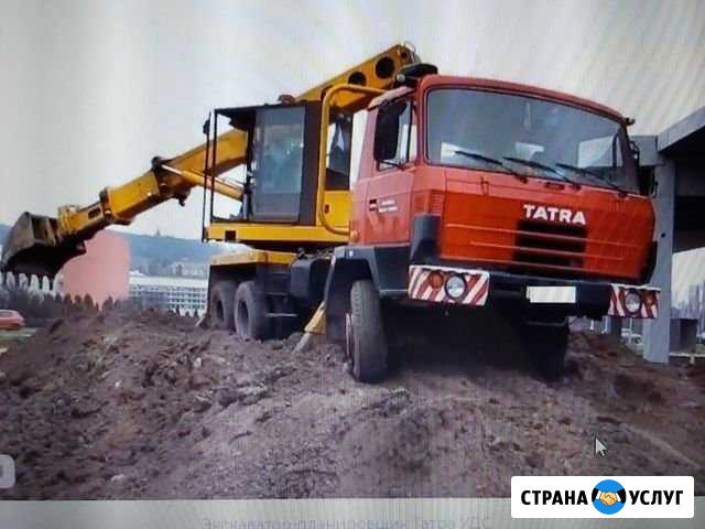 Услуги экскаватора -планировщика Татра-815-удс-114 Северская - изображение 1