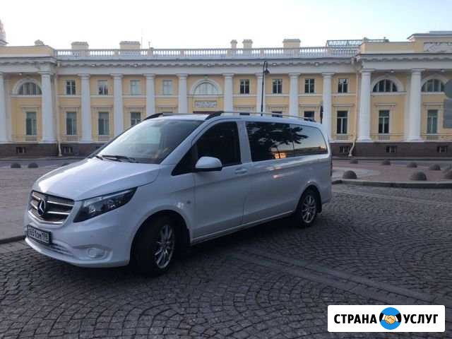 Аренда минивэна Mercedes Benz с водителем Санкт-Петербург - изображение 1