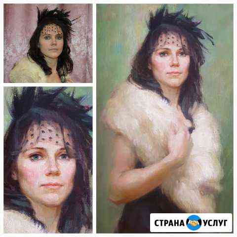 Портрет маслом на заказ, живопись Санкт-Петербург