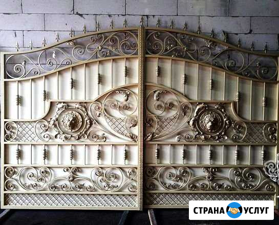 Кованые ворота Набережные Челны - изображение 1