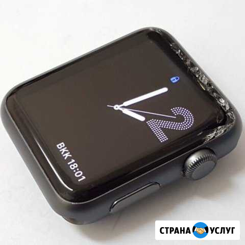 Замена стекла Apple Watch 38 / 42 mm Series 1 2 3 Москва - изображение 1