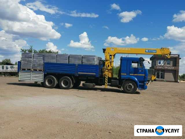 Услуги аренда манипулятора,Кран борт, Воровайка Самара - изображение 1