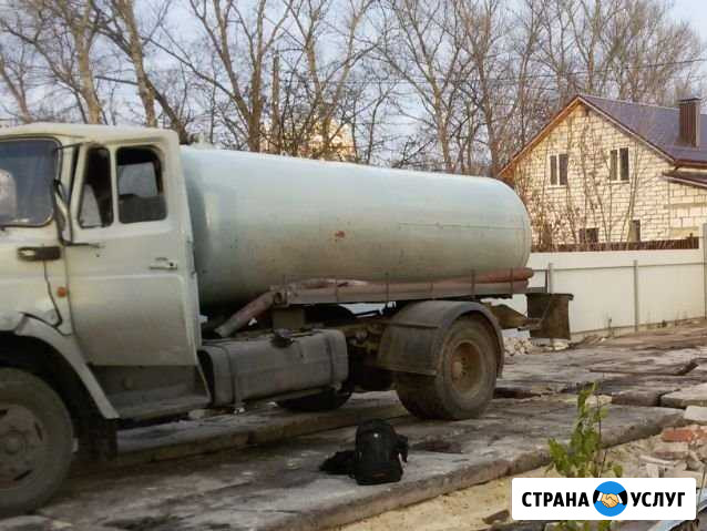 Ассенизатор. Откачка выгребных ям, бочка 6 куб Орёл - изображение 1