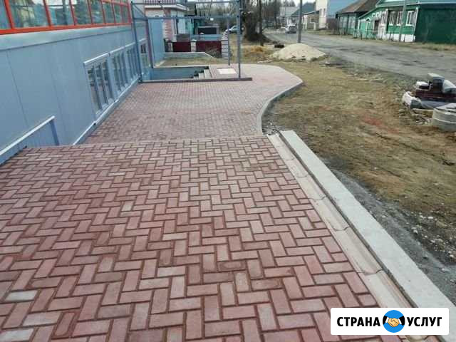 Укладка брусчатки, асфальт, благоустройство Выкса - изображение 1