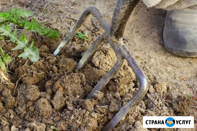 Разнорабочие,Вскопаем огород,покос травы Рыбинск - изображение 1