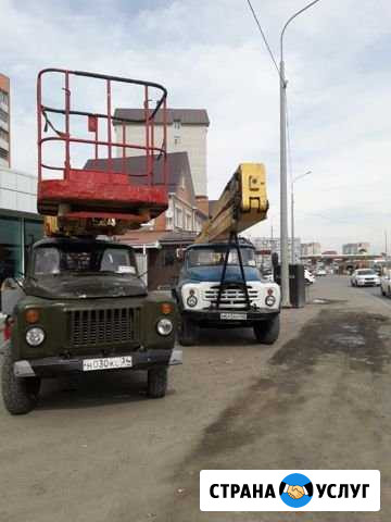 Аренда услуги автовышки мехрука Черкесск - изображение 1