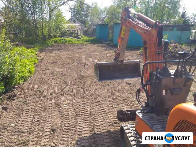 Услуги миниэкскаватора, Аренда мини-экскаватора Сосновый Бор - изображение 1