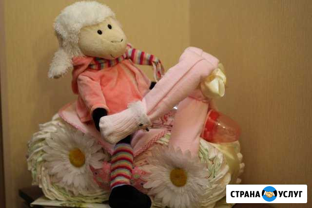 Торт из памперсов (подгузников) на заказ Краснодар - изображение 1